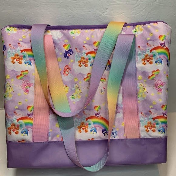 Care Bears Hello Kitty Friends Insulated Tote Diaper Bag New - Picture 4 of 9